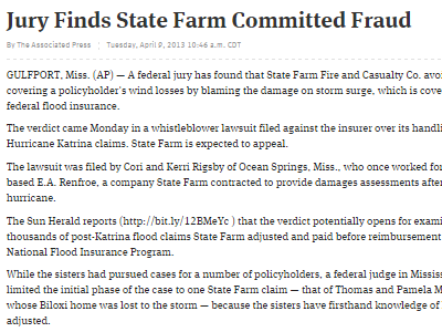 McIntosh v. State Farm, a computer forensics case