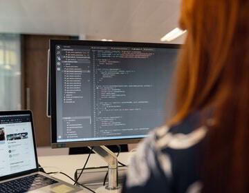 computer screens